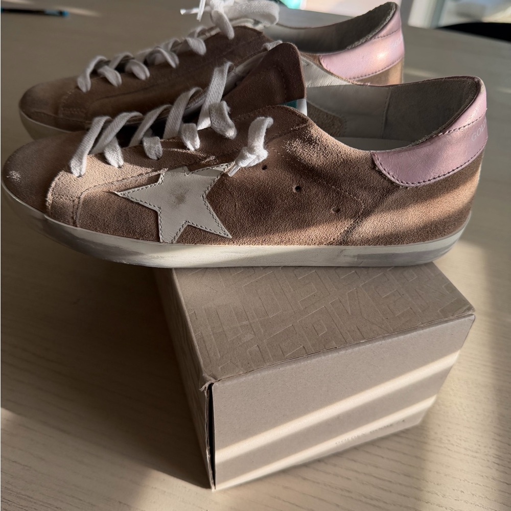 Golden Goose Women's LIMITED EDITION NUMBERED brown suede NEW Sneaker size 39 - Picture 9 of 15